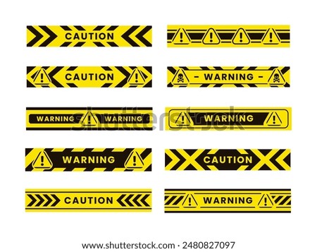 Warning and Caution Line Set