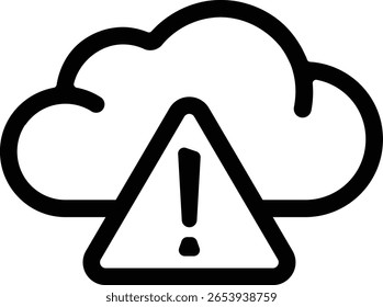 warning it cloud information technology internet network alert notification 11701