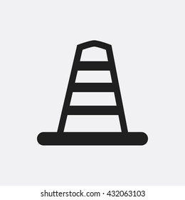 Warning cone Icon