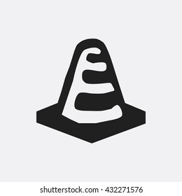 Warning cone Icon