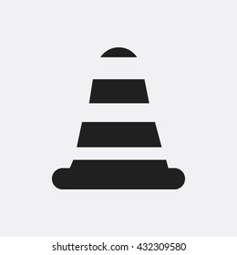 Warning cone Icon