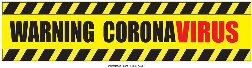 WARNING COVID-19,Coronavirus in China. Novel coronavirus (2019-nCoV), people in white medical face mask. Concept of coronavirus quarantine vector illustration.