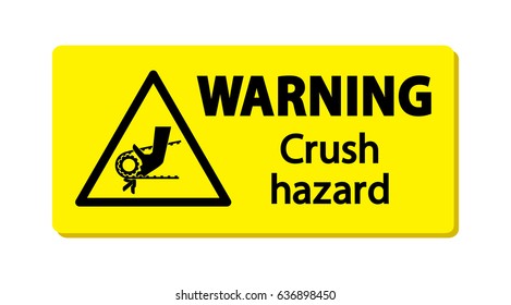 Warning : Crush hazard.