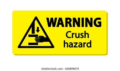 Warning : Crush hazard.