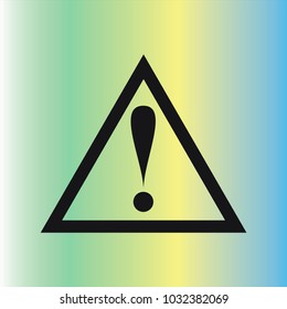warning danger dangerous vector icon