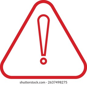 Warning danger triangle icon set. Vector isolated on transparent background hazardous apps and website material symbol in trendy style. Globally harmonized system all classes caution