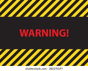 warning dangerous sign, illustration vector