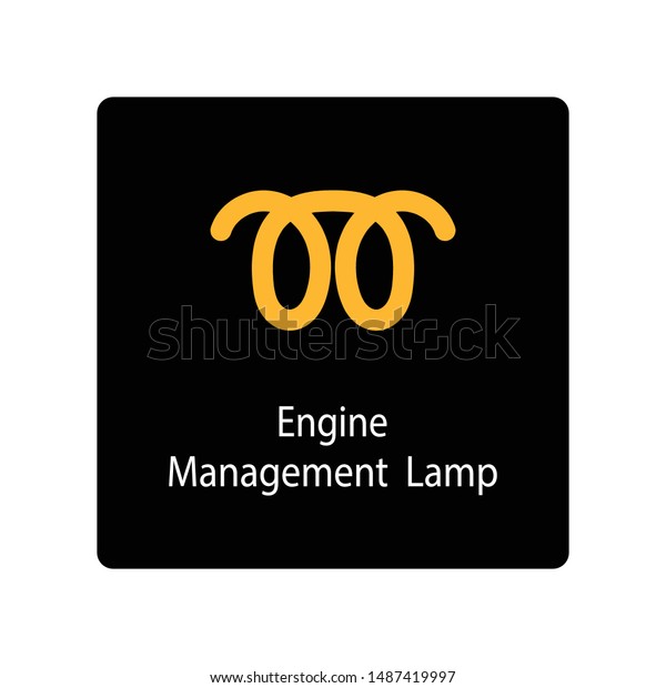 engine icon on dashboard