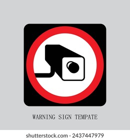 Plantilla de diseño de advertencia al descargar