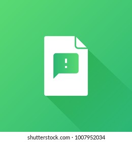 warning dialogue icon
