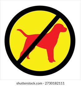 Aviso: Não traga animais