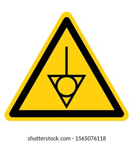 Warning Equipotential Symbol Sign, Vector Illustration, Isolate On White Background Label. EPS10