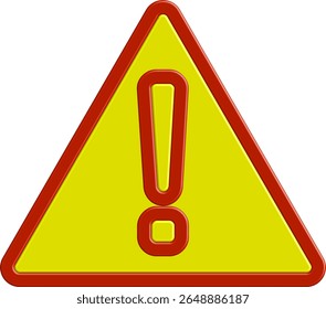 Signo de exclamación de advertencia - Peligro e icono de alerta