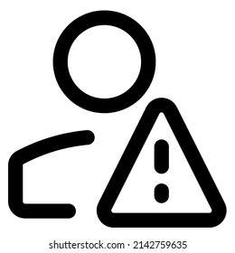 advertencia con diseño de signo de exclamación para estafa de phishing en línea