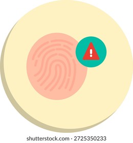 Icono de estilo de círculo plano