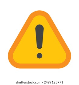 Advertencia Diseño de icono plano para personal y Uso comercial