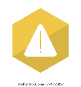  warning Glyph flat