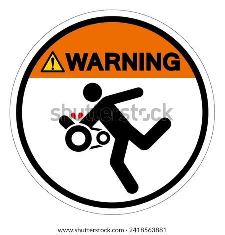 Warning Guard Remove Risk Of Severe Injury Symbol Sign, Vector Illustration, Isolate On White Background Label .EPS10