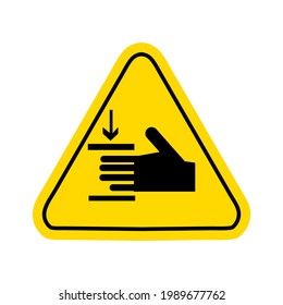 Warning Hazard Triangle Signs Logo Vector Stock Vector (Royalty Free ...