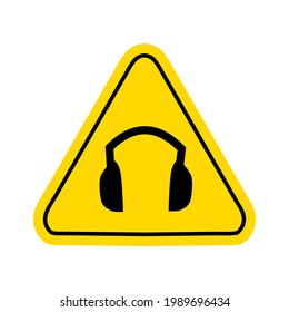 warning hazard triangle zigns  vector
