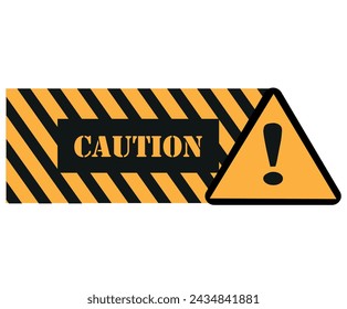 warning .hurricane danger caountıon sing on white  background vector icon.