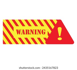 warning .hurricane danger caountıon sing on white  background vector icon.
