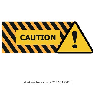 warning .hurricane danger caountıon sing on white  background vector icon.