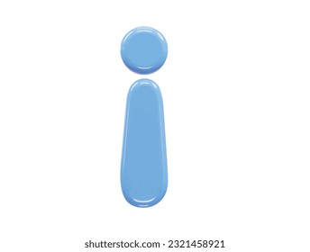 Warning icon 3d rendering transparent vector