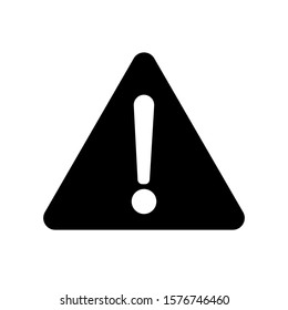 Warning Icon. Attention Icon. Danger Symbol. Vector Illustration Of Eps 10 With A White Background