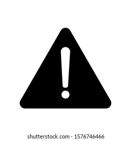 Warning icon. Attention icon. Danger symbol. Vector illustration of eps 10 with a white background