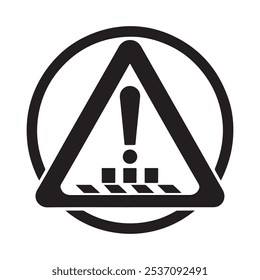 Warning icon. Warning and attention icons. General Warning Attention Sign Alert to Various Safety Hazards. Warning icon symbol vector.