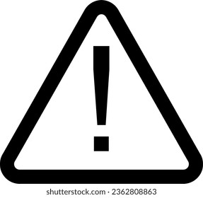 Warning Icon, Attention Sign Icon
