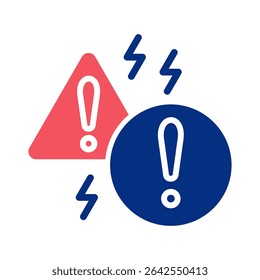 Warning Icon Element For Design