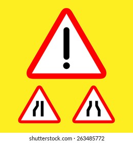 warning icon great for any use. Vector EPS10.