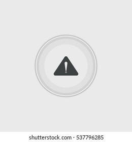  Warning icon illustration isolated vector sign symbol