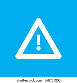 warning icon illustration isolated vector sign symbol