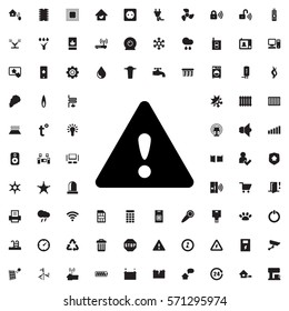 warning icon illustration isolated vector sign symbol