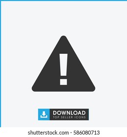 warning icon illustration isolated vector sign symbol