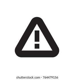 warning icon illustration isolated vector sign symbol