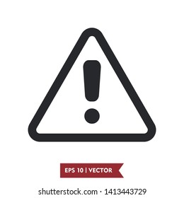 warning icon symbol sign, vector, eps 10