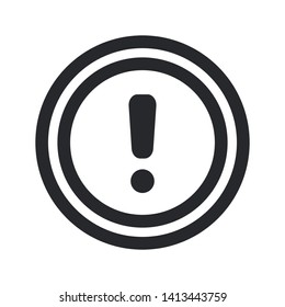 warning icon symbol sign, vector, eps 10