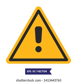 warning icon symbol sign, vector, eps 10