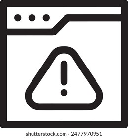 Imagen de Vector de icono de advertencia