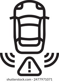 Warning icon symbol vector image