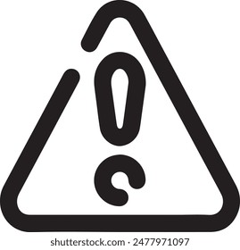 Imagen de Vector de icono de advertencia