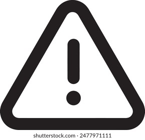 Warning icon symbol vector image