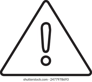 Warning icon symbol vector image