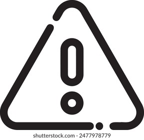 Warning icon symbol vector image