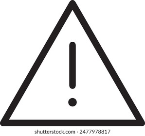 Warning icon symbol vector image