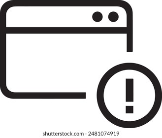 Imagen de Vector de icono de advertencia